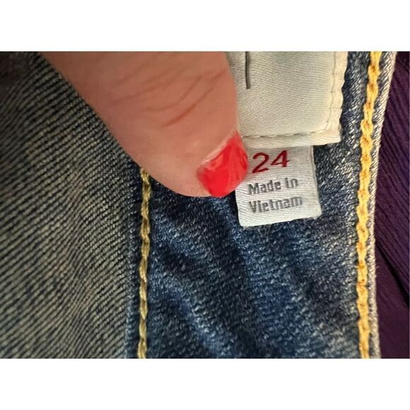 Torrid Womens Blue Jean Shorts Size 24 - Picture 4 of 4
